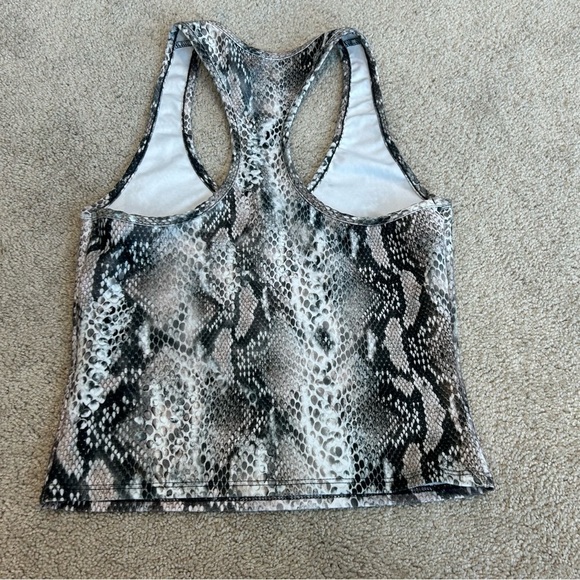 EVOLUTION and Creation animal snake print tank top size L - Picture 5 of 9